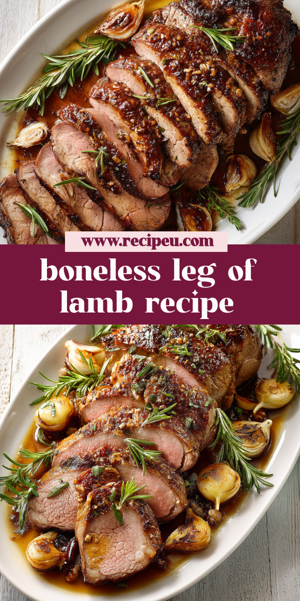 Boneless Lamb Leg Recipe