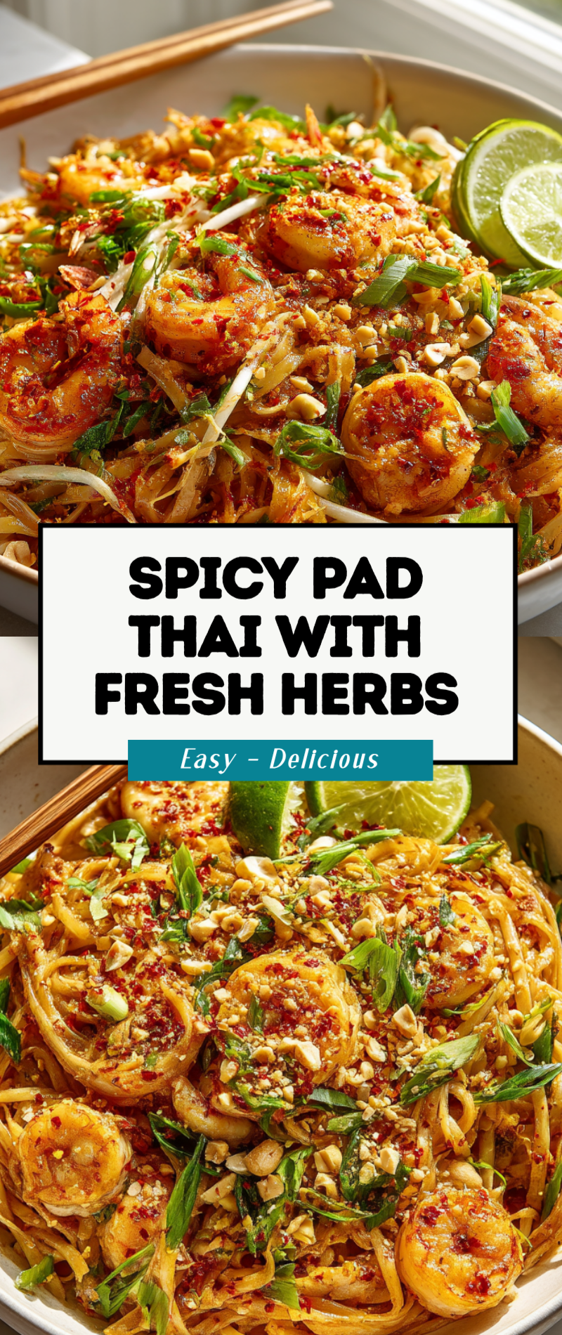 Savory Pad Thai that Brings Comfort Food Vibes